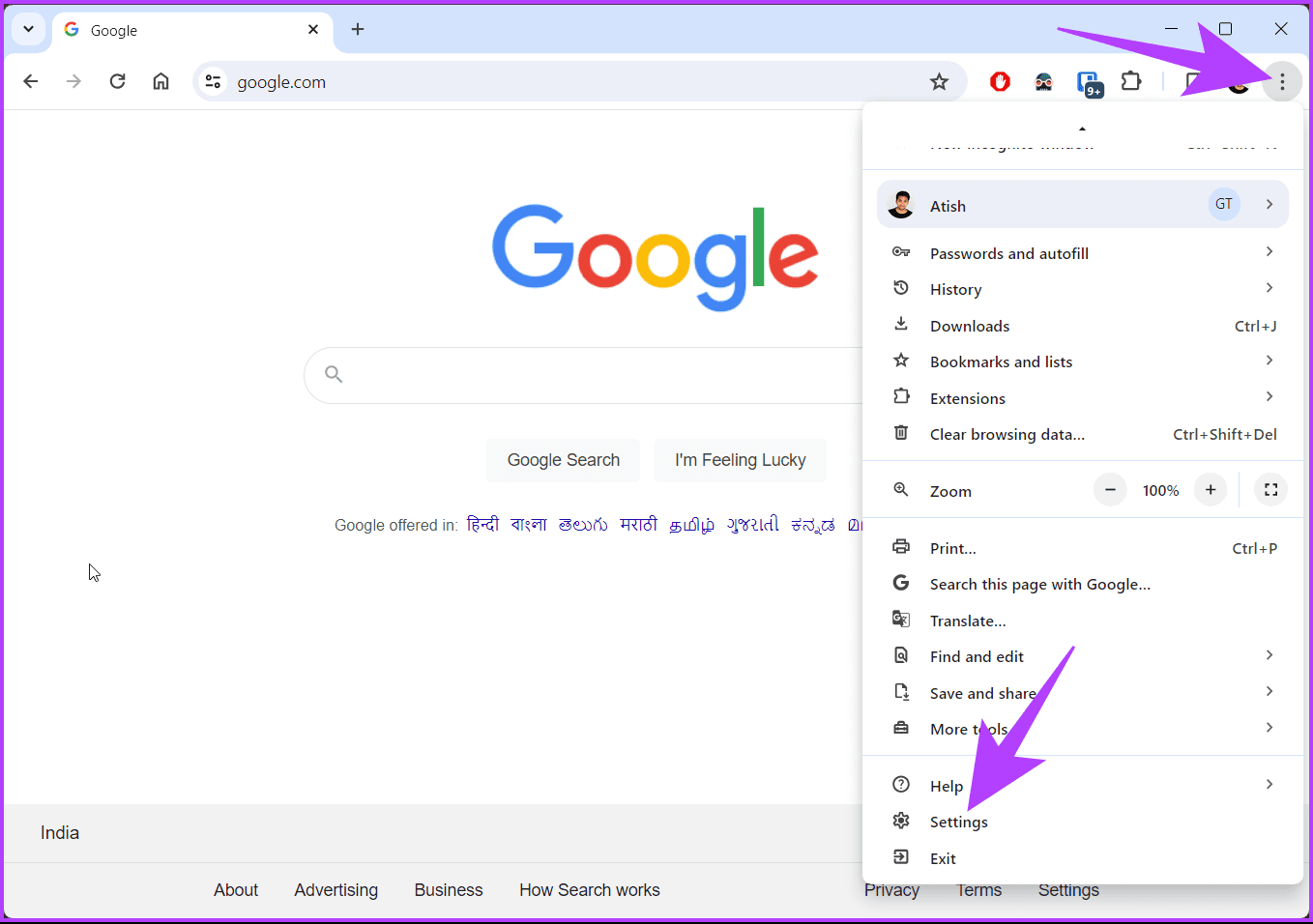 Chrome でカスタム検索エンジンをデフォルトとして設定する方法