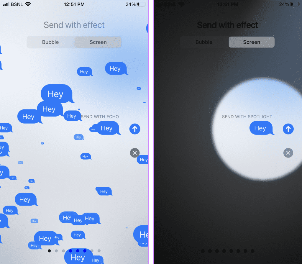 I 9 migliori trucchi per iMessage come Pew Pew per aggiungere effetti speciali su iPhone