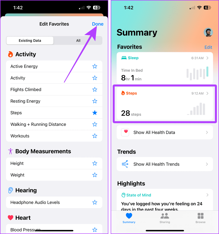 Cómo realizar un seguimiento de los pasos en iPhone y Android