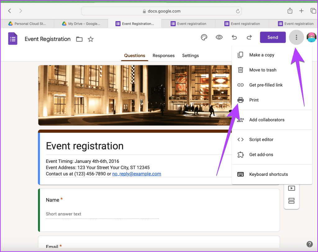 So konvertieren Sie Google Forms in PDF, Google Docs oder Word