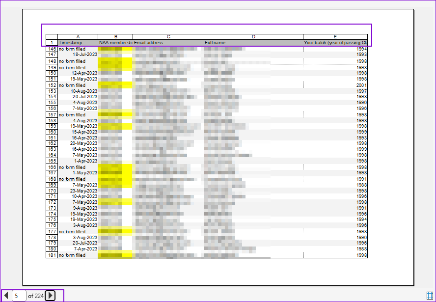 วิธีพิมพ์แถวหรือคอลัมน์แรกในทุกหน้า Excel