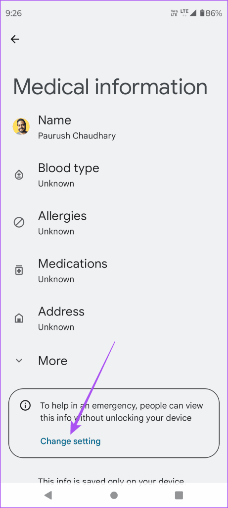 كيفية إضافة وإدارة المعلومات الطبية على هواتف Samsung Galaxy