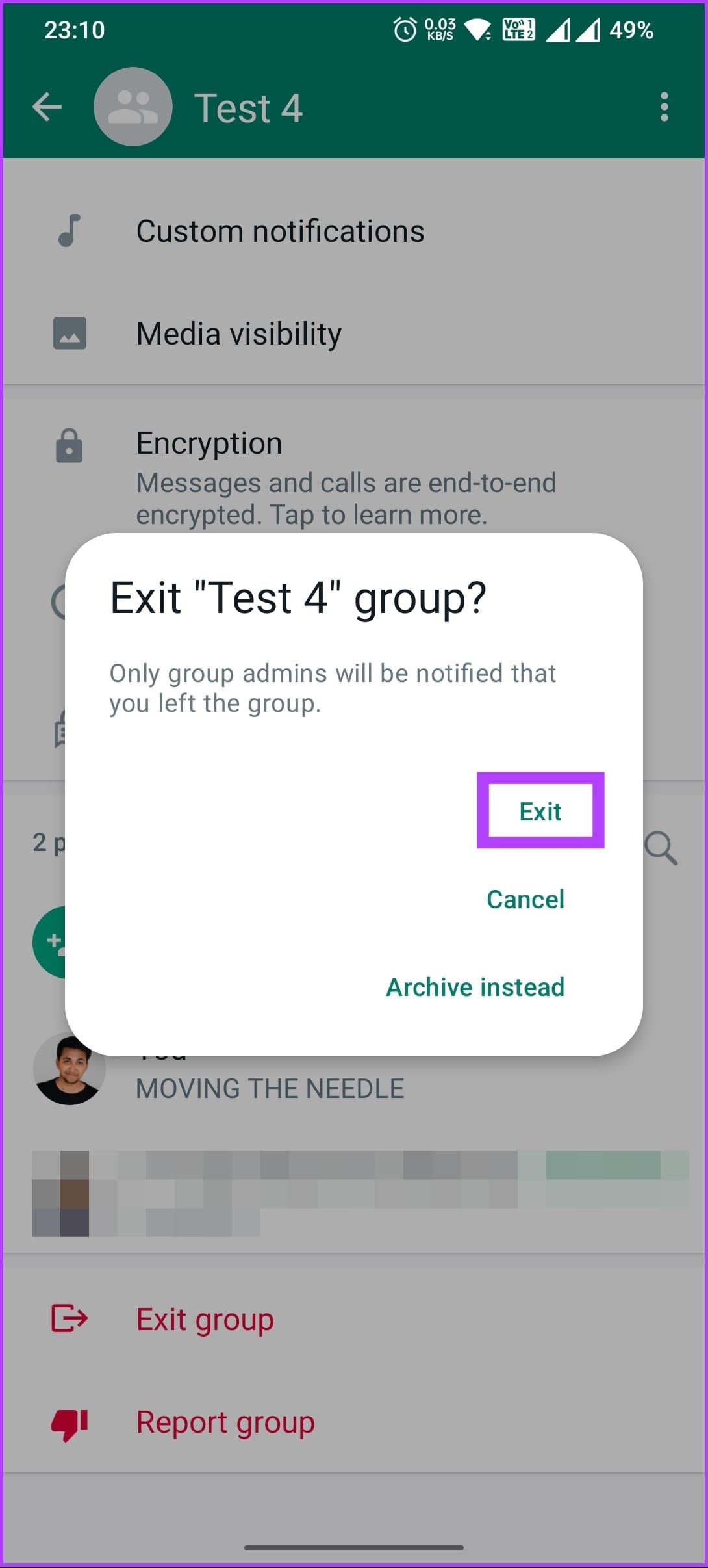 Cómo eliminar un grupo de WhatsApp de forma permanente en computadoras de escritorio y dispositivos móviles