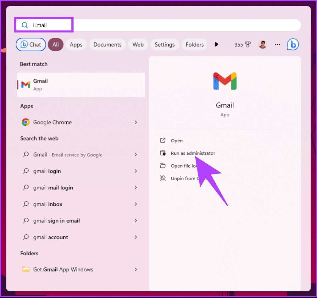 Come ottenere l'app Gmail per Windows