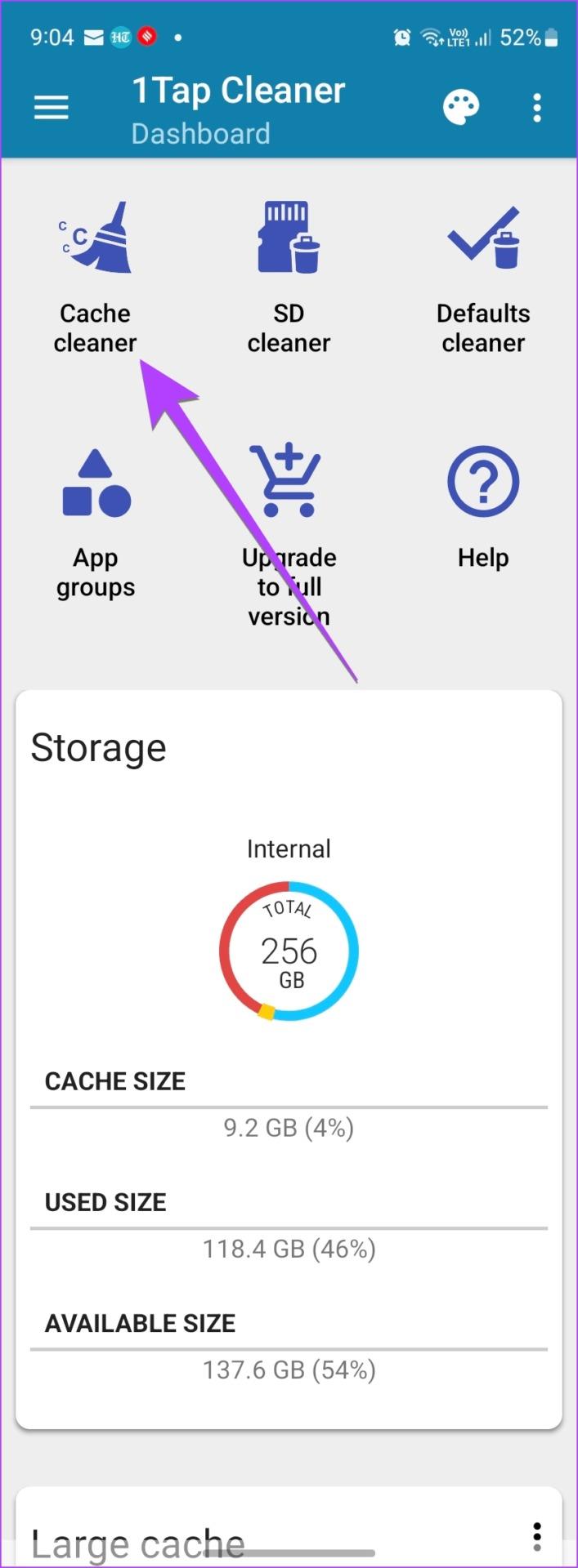 4 manieren om cache te wissen op Samsung Galaxy-telefoons