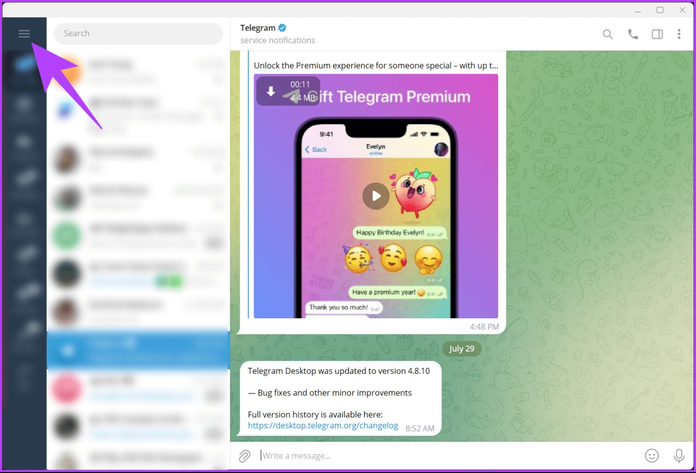 如何在桌面版、Android 或 iOS 版 Telegram 上封鎖某人