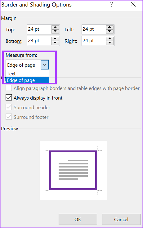 Comment insérer et modifier une bordure de page dans Microsoft Word