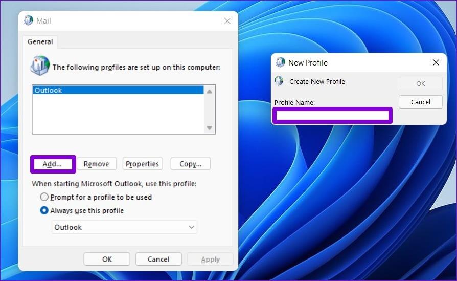 أفضل 6 طرق لإصلاح خطأ لا يمكن فتح مجموعة المجلدات في Outlook لنظام التشغيل Windows