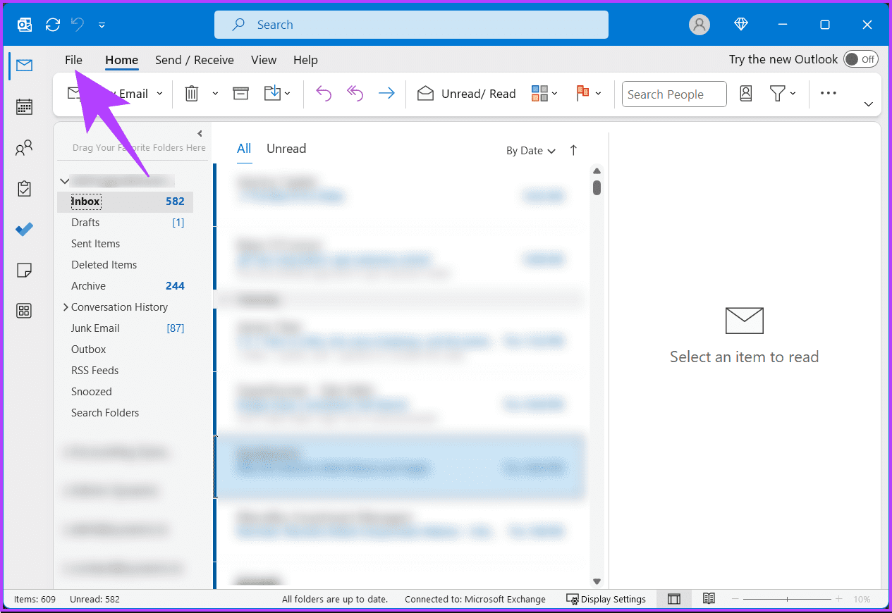 누락된 Outlook 메모를 찾는 6가지 가장 좋은 방법