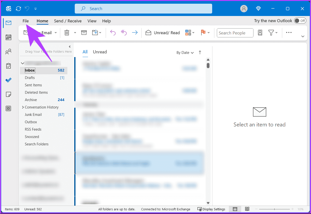 6 melhores maneiras de encontrar notas ausentes do Outlook