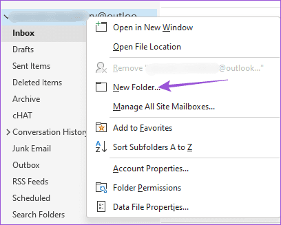 Mappen maken en e-mails verplaatsen in Outlook op Mac en Windows