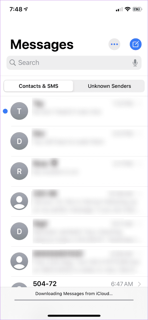 Le 7 principali correzioni per iPhone bloccato durante il download dei messaggi da iCloud
