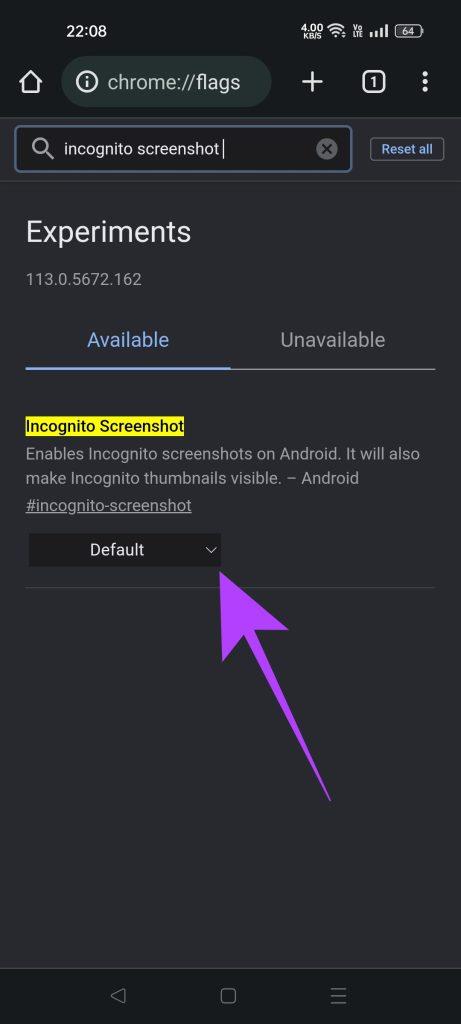 So erstellen Sie Screenshots im Inkognito-Modus auf Android