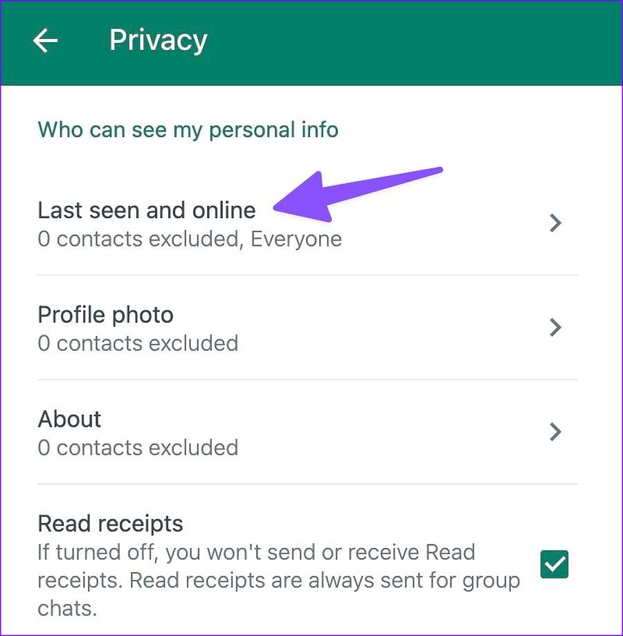 Cómo ocultar el estado en línea y visto por última vez en WhatsApp en dispositivos móviles y de escritorio