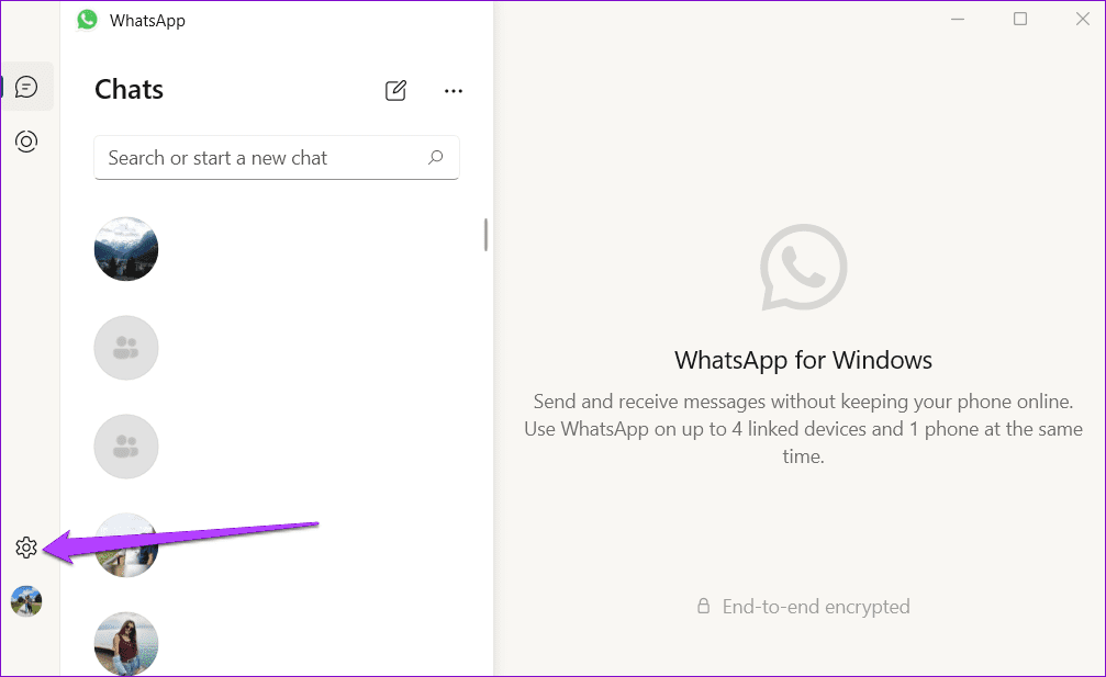 4 manieren om WhatsApp voor pc te repareren werkt niet op Windows 11