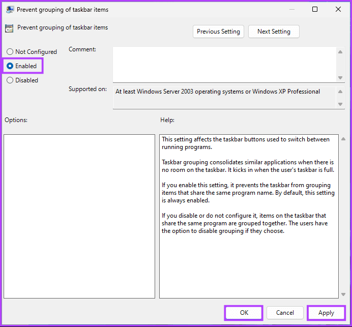 4 maneiras de desagrupar ícones da barra de tarefas no Windows 11