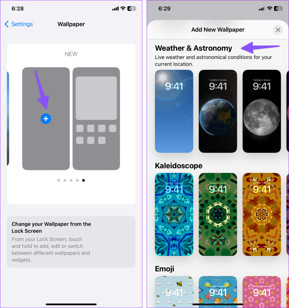 Live Wallpaper instellen op iPhone (met iOS 17)