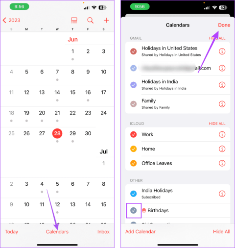 Cómo agregar y ver cumpleaños en el calendario del iPhone