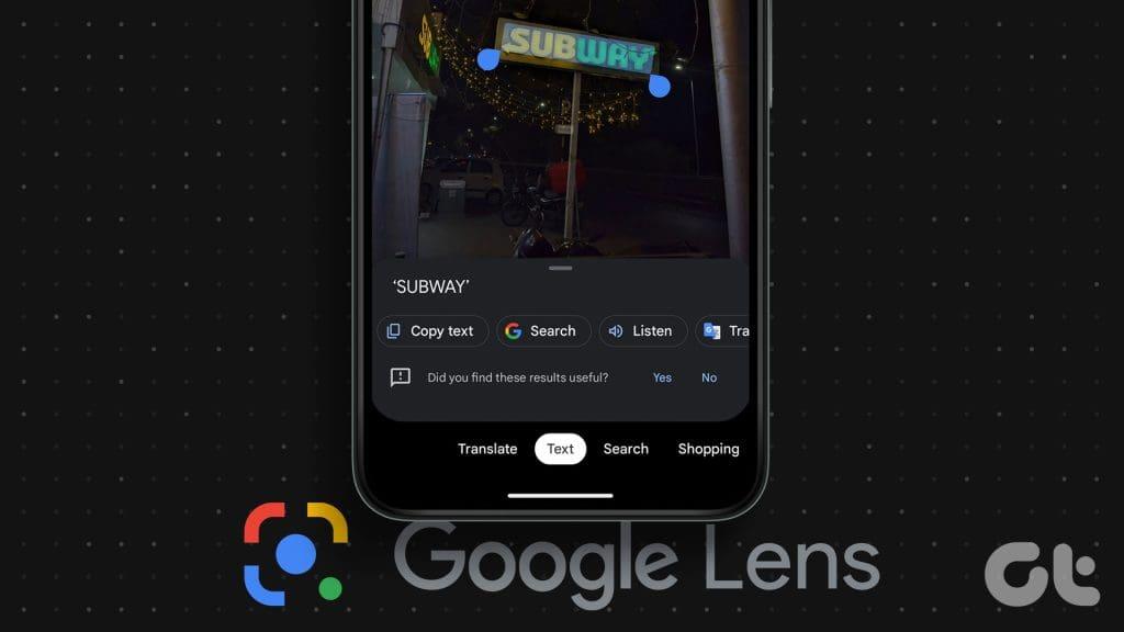 3 façons d'utiliser Google Lens pour copier le texte d'une image