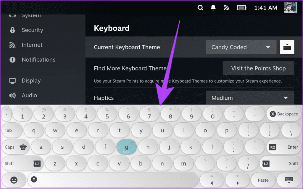 Steam Deckのキーボードテーマを変更する方法