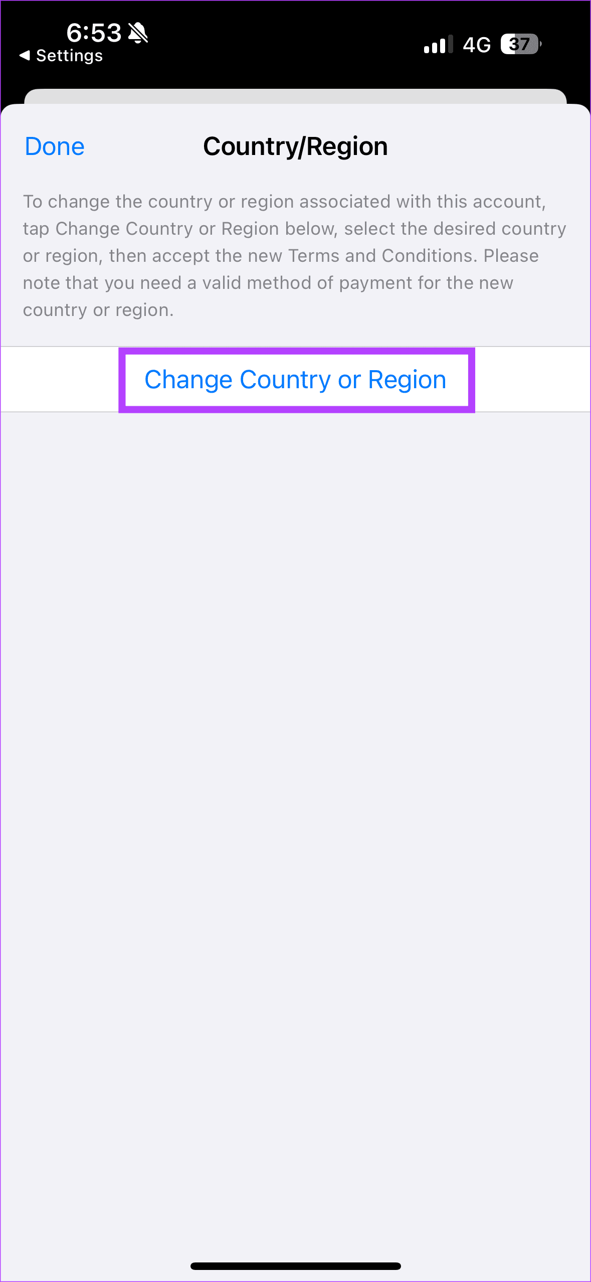Cómo descargar aplicaciones no disponibles en su región en iPhone