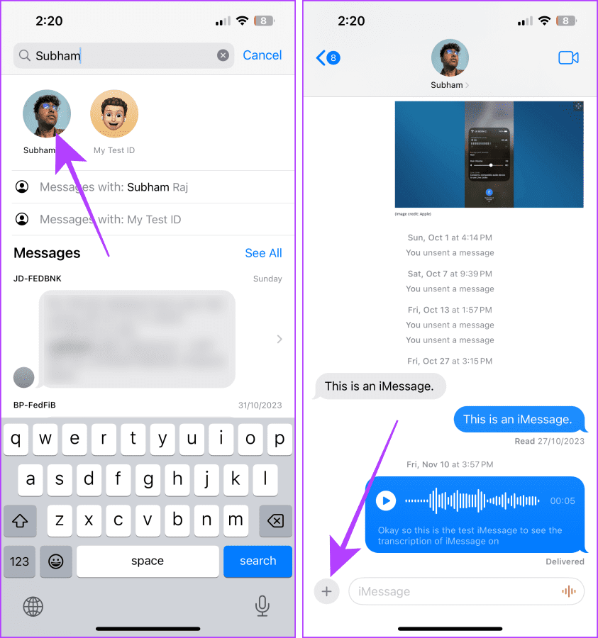 在 iMessage 上傳簡訊給自己的 3 種方法