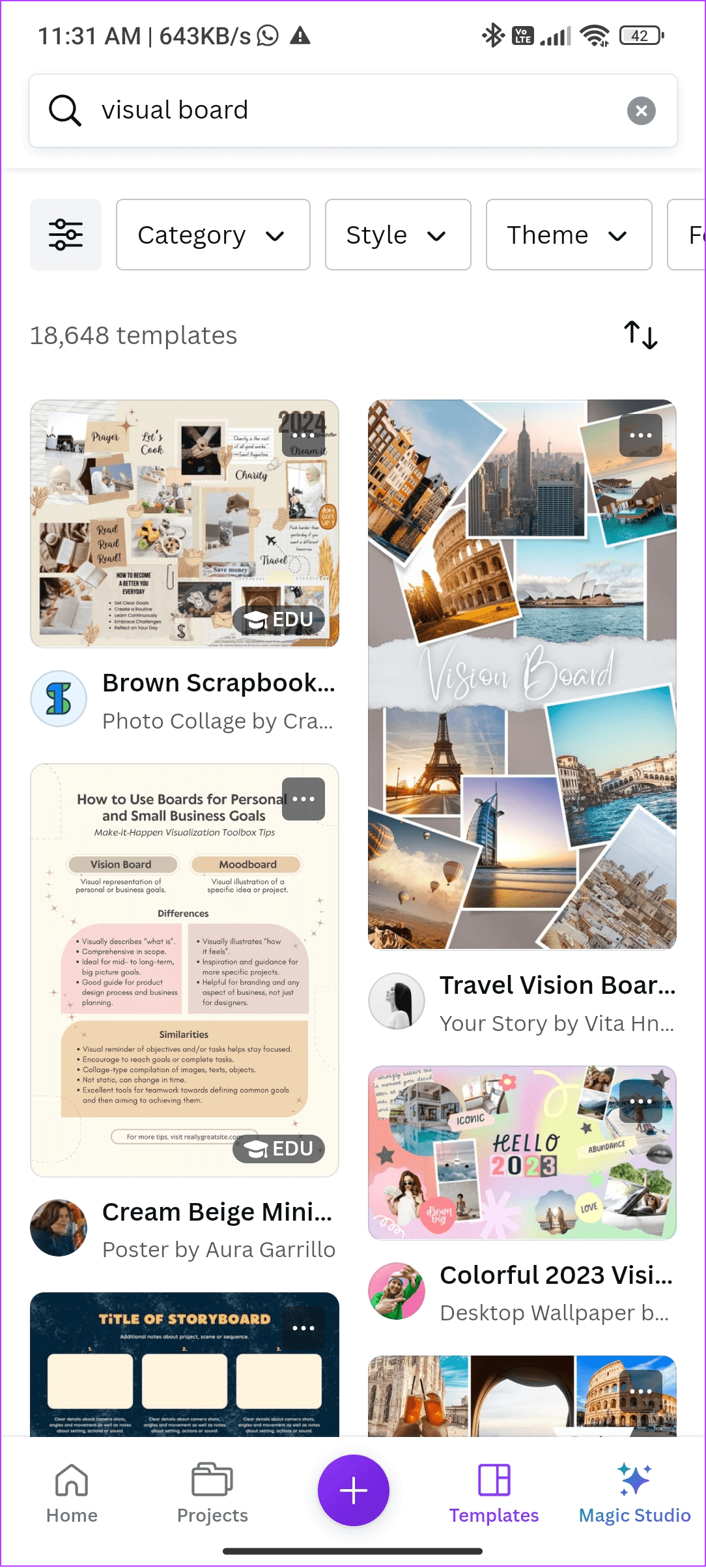 5 applications gratuites pour créer un Vision Board pour Android et iPhone