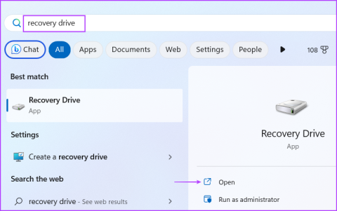 Cómo crear y utilizar una unidad de recuperación en Windows 11