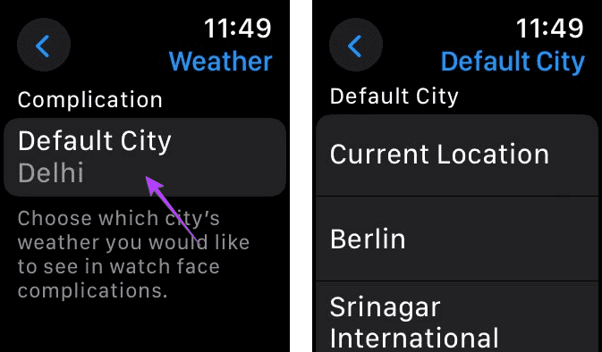 Come modificare la posizione meteo su iPhone, iPad o Apple Watch