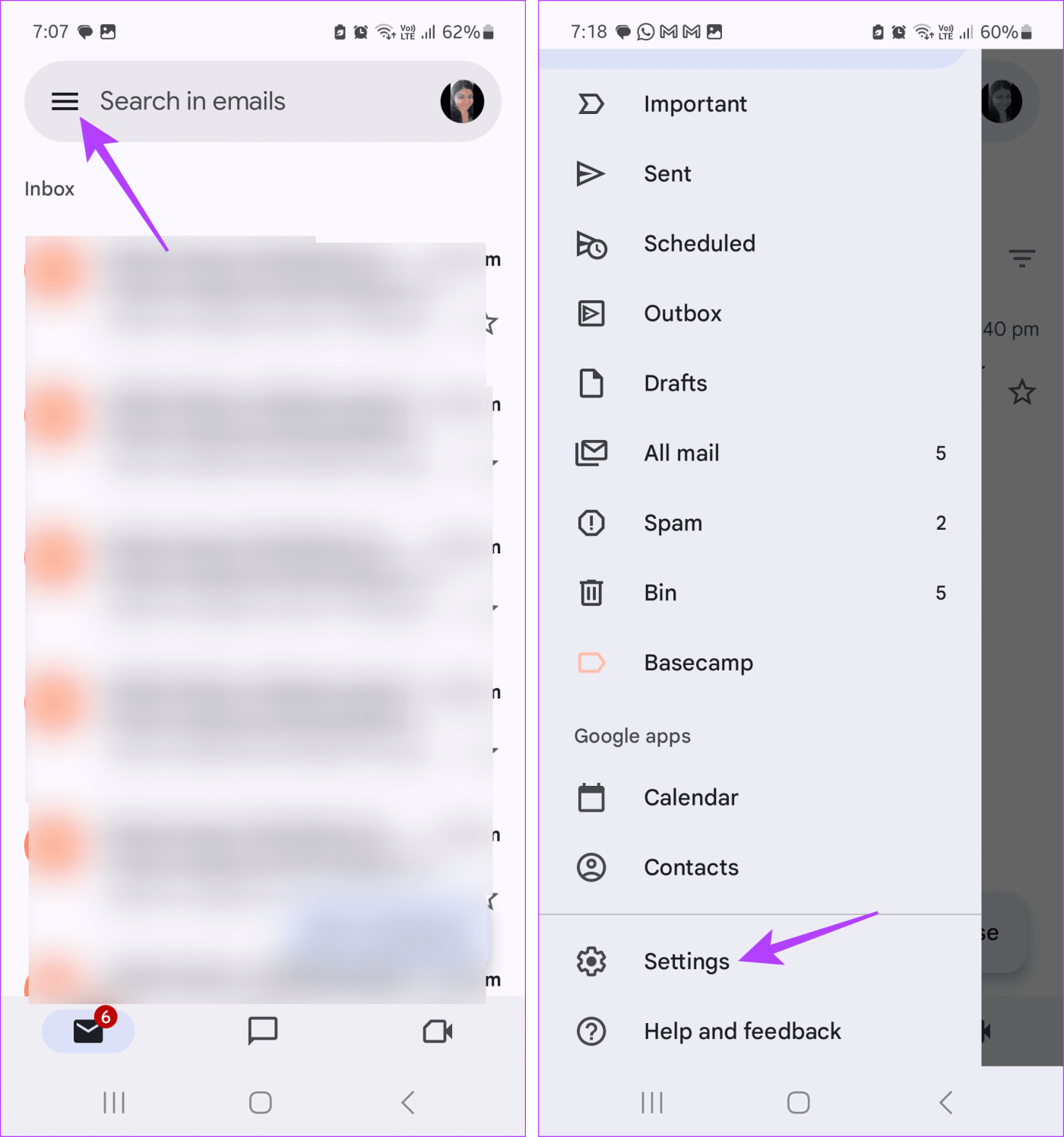 モバイルとデスクトップの Gmail でスヌーズを使用する方法