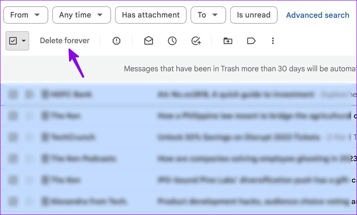 Comment supprimer toutes les promotions dans Gmail