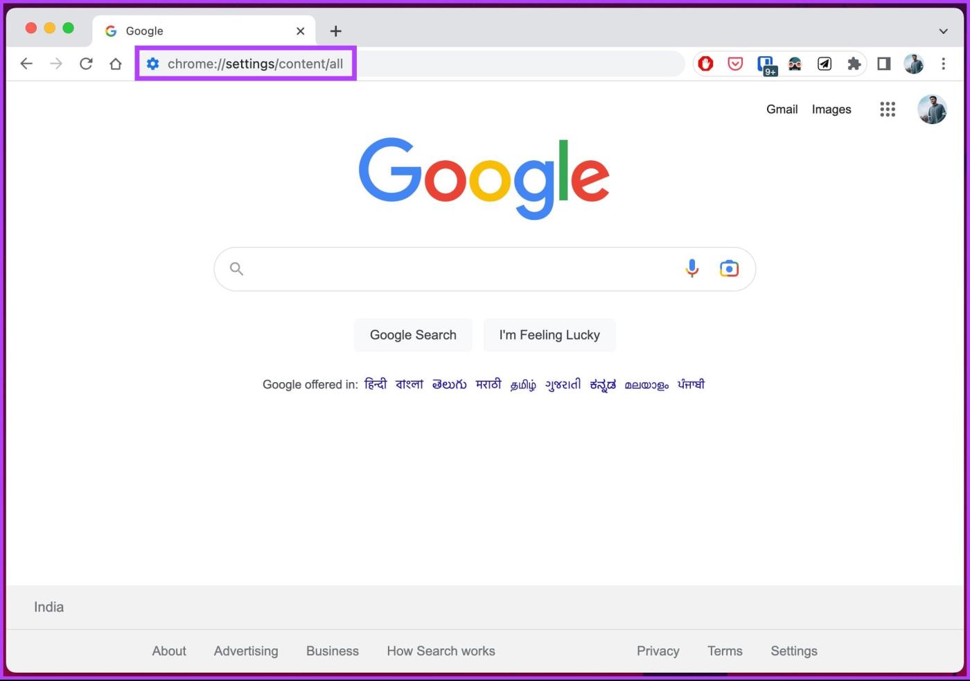 Come cancellare cookie e cache in Chrome per One Site