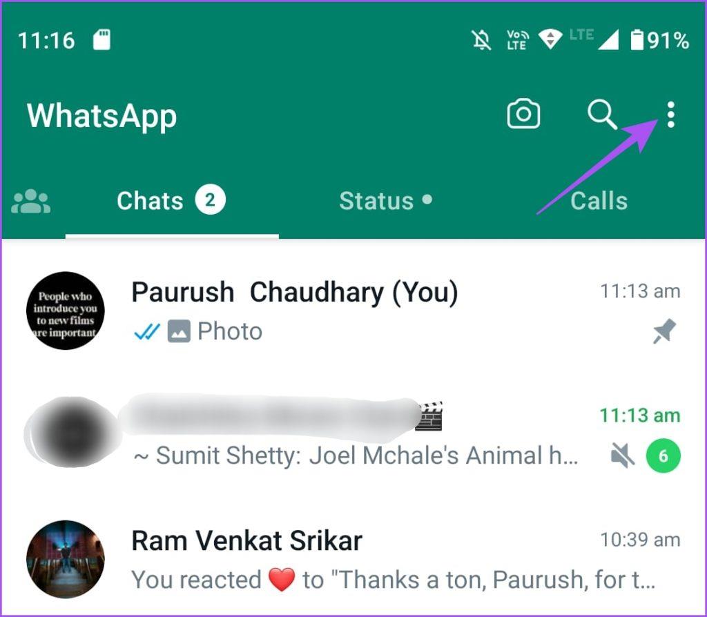 4 meilleurs correctifs pour les vues d'état WhatsApp qui ne s'affichent pas sur iPhone et Android