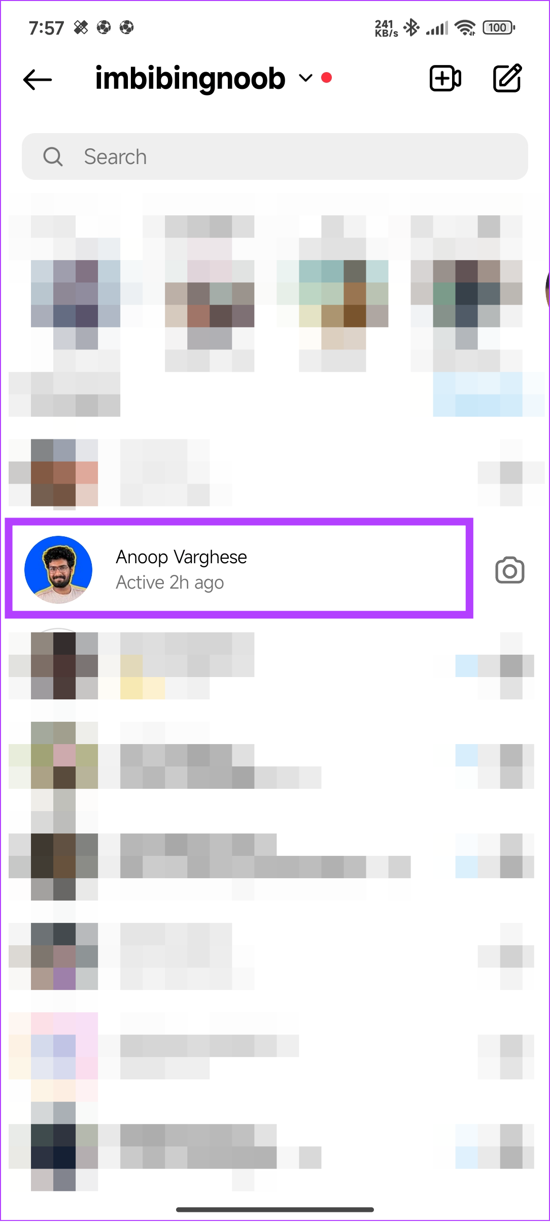 Comment annuler l'envoi ou supprimer des messages sur Instagram