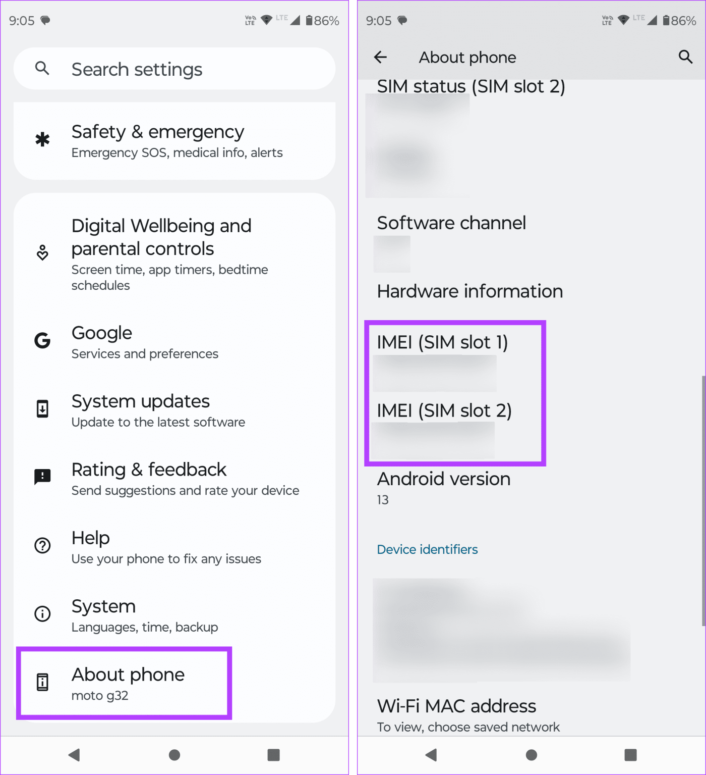 Como encontrar o número IMEI no Android (com/sem telefone)