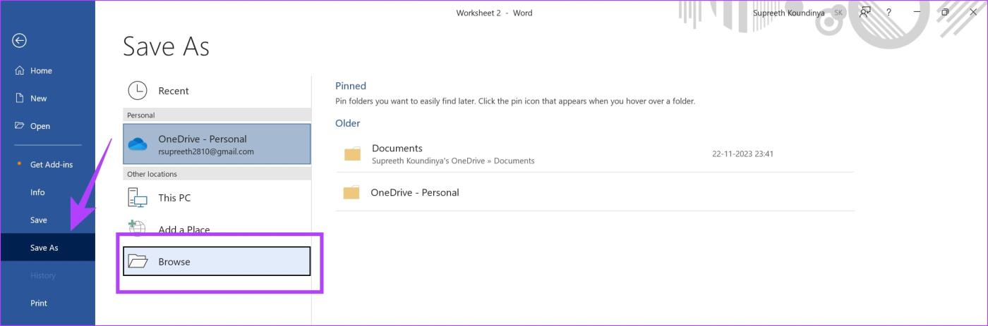 Come salvare un documento Word come PDF su Windows e Mac