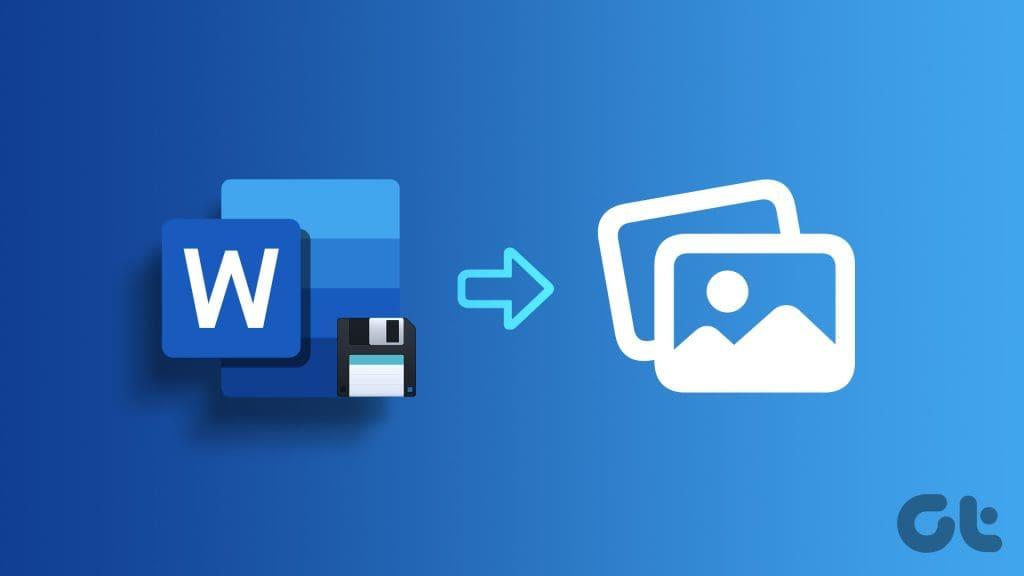 Cómo guardar un documento de Word como imagen