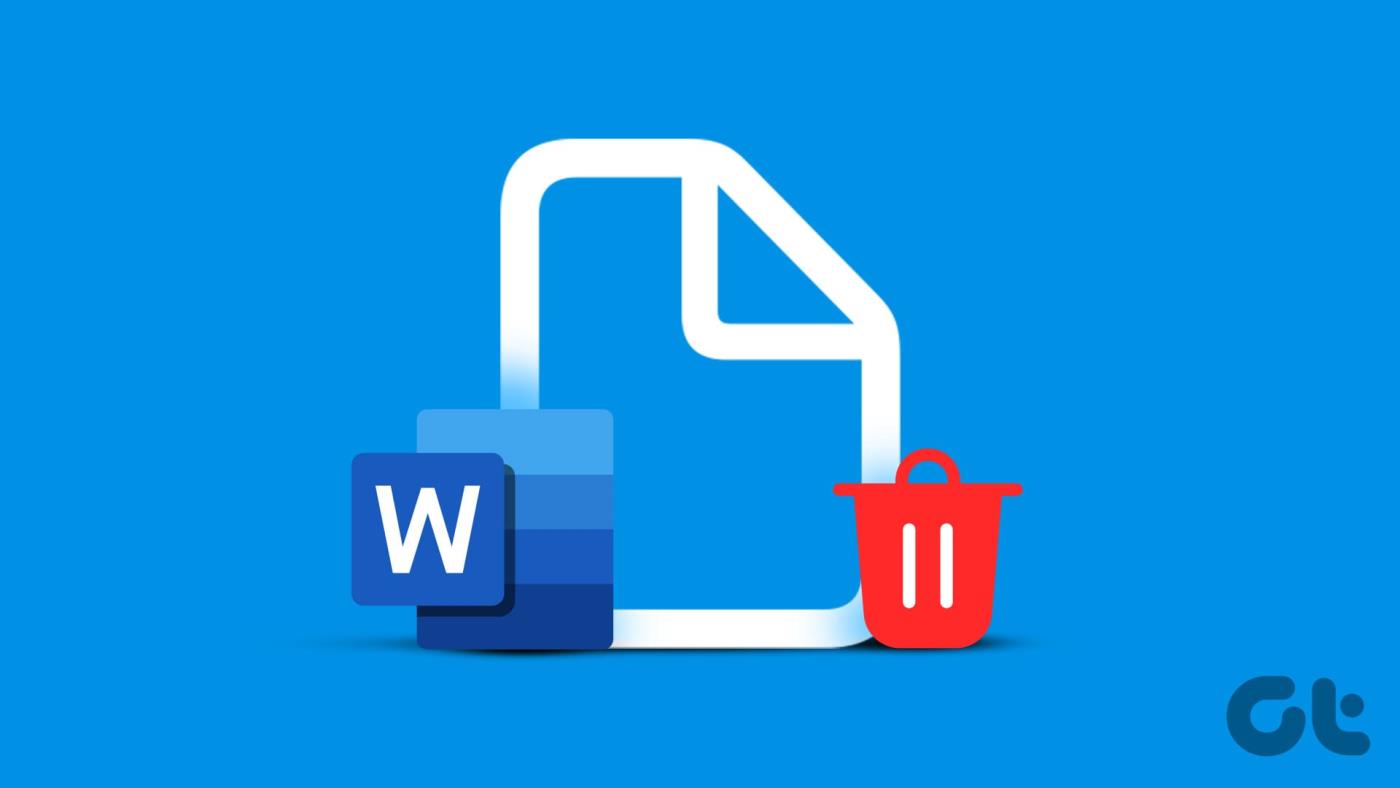 Como excluir um documento do Word no desktop, na Web e no celular