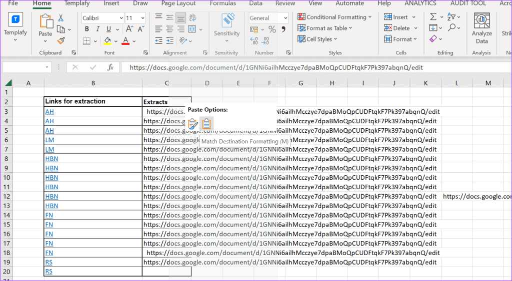 3 meilleures façons d'extraire une URL à partir d'hyperliens dans Microsoft Excel