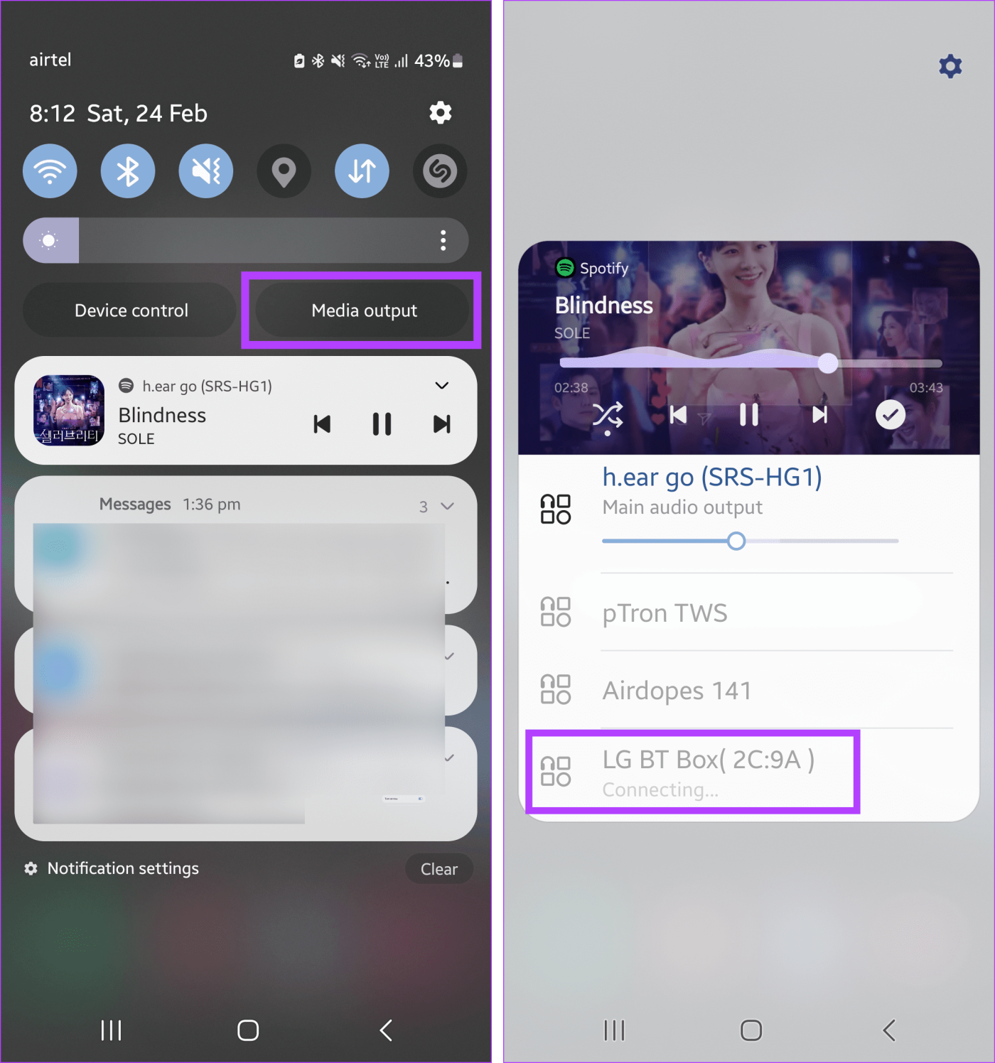 Che cos'è l'audio dell'app separata Samsung e come utilizzarlo