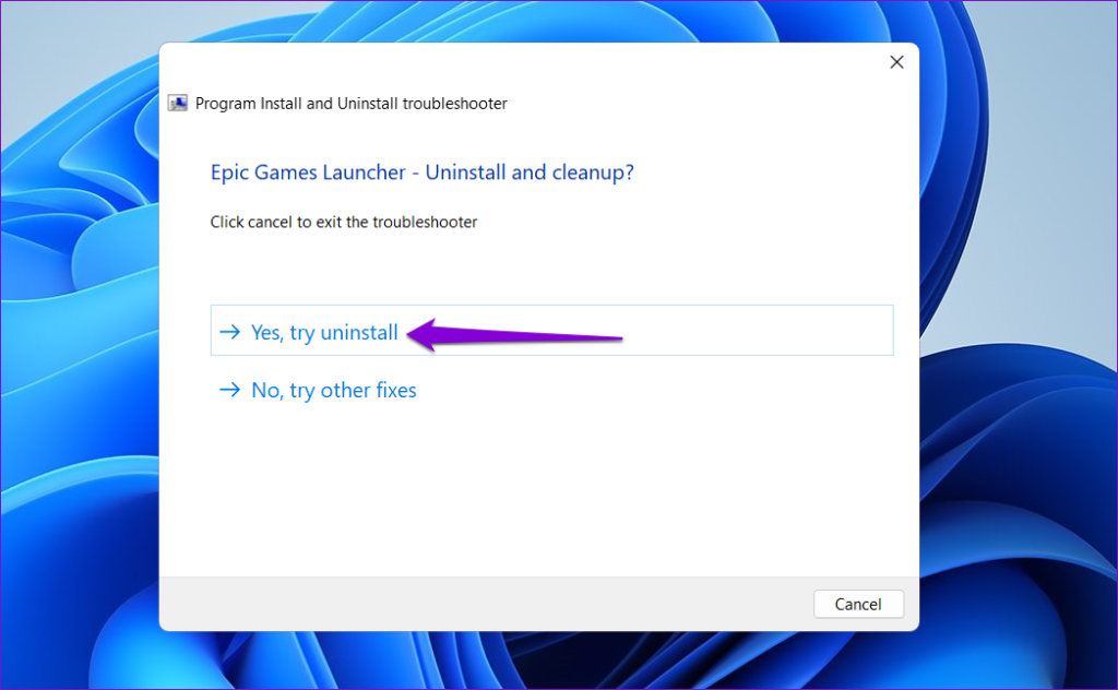 WindowsからEpic Games Launcherをアンインストールできない問題を解決するトップ5の方法