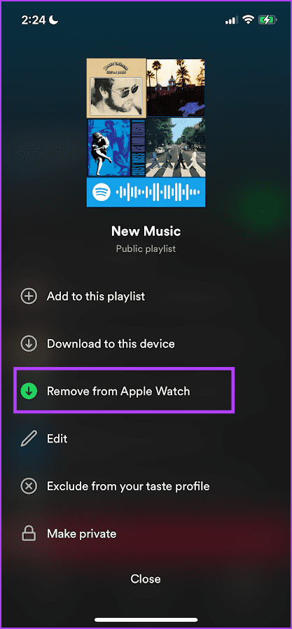 Spotify gebruiken op Apple Watch zonder iPhone