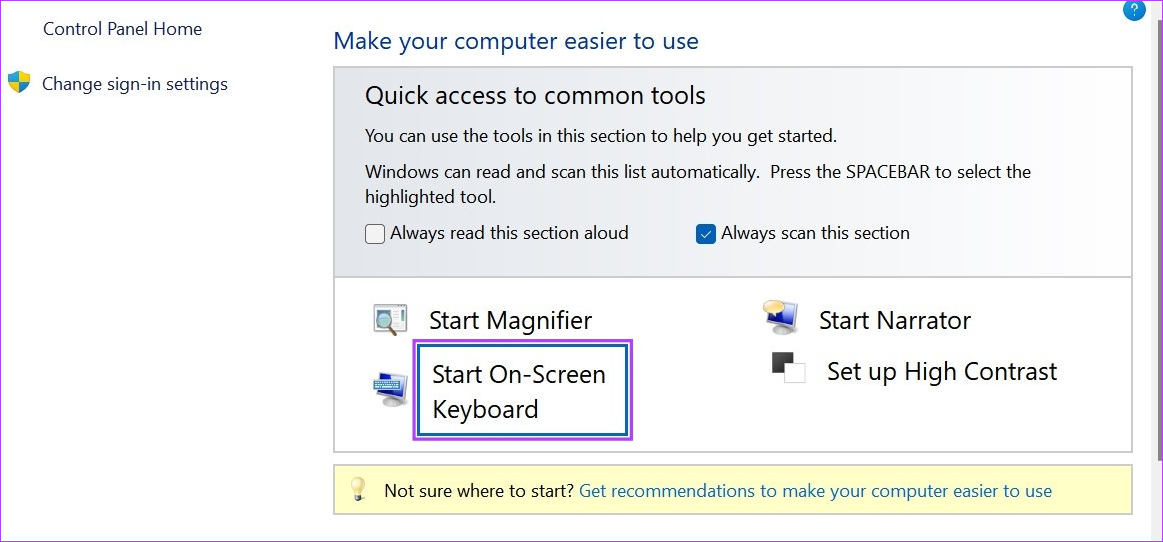 6 façons d’ouvrir le clavier à l’écran sous Windows 11
