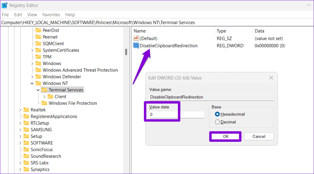 5 Korrekturen für das Problem, dass das Kopieren und Einfügen auf dem Remotedesktop unter Windows nicht funktioniert