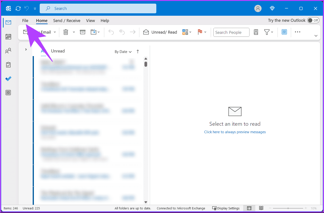 Como reiniciar o Outlook no Windows ou Mac