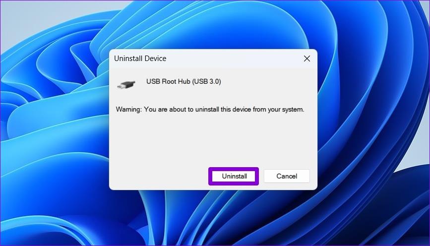 Top 6 manieren om USB-apparaten te repareren Blijf de verbinding verbreken en opnieuw verbinden in Windows 11