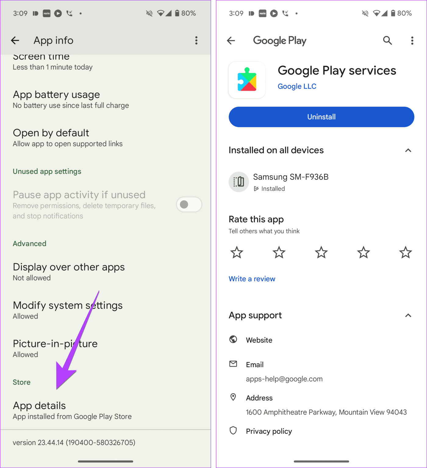 Cómo actualizar manualmente los servicios de Google Play