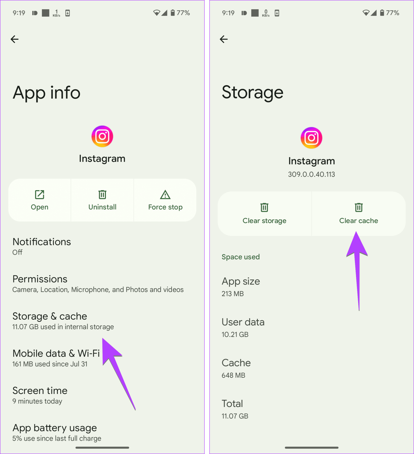 Les 5 meilleures façons de corriger les thèmes de discussion Instagram qui ne s'affichent pas ou ne fonctionnent pas sur Android et iOS