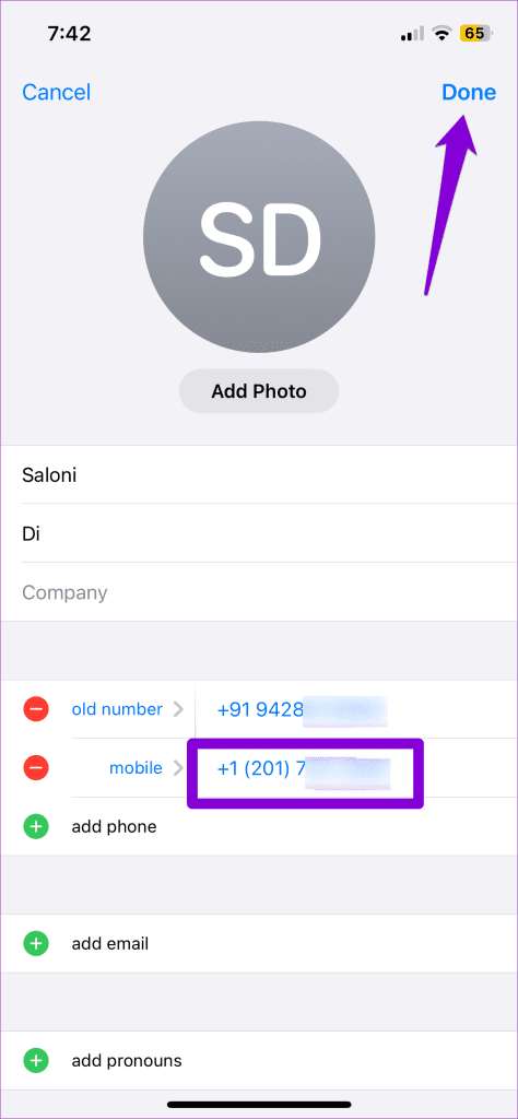 Top 6 des correctifs pour iPhone n'affichant pas les noms des contacts pour les appels entrants