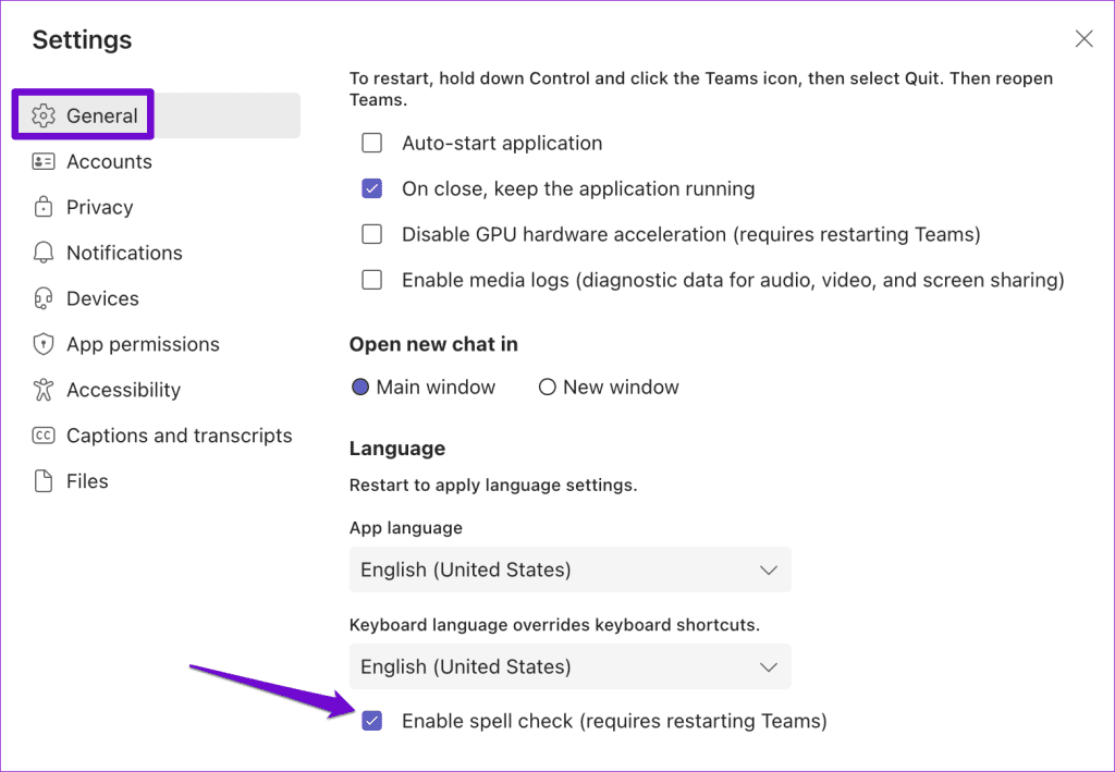 7 najważniejszych poprawek dotyczących sprawdzania pisowni, które nie działają w aplikacji Microsoft Teams dla systemu Windows